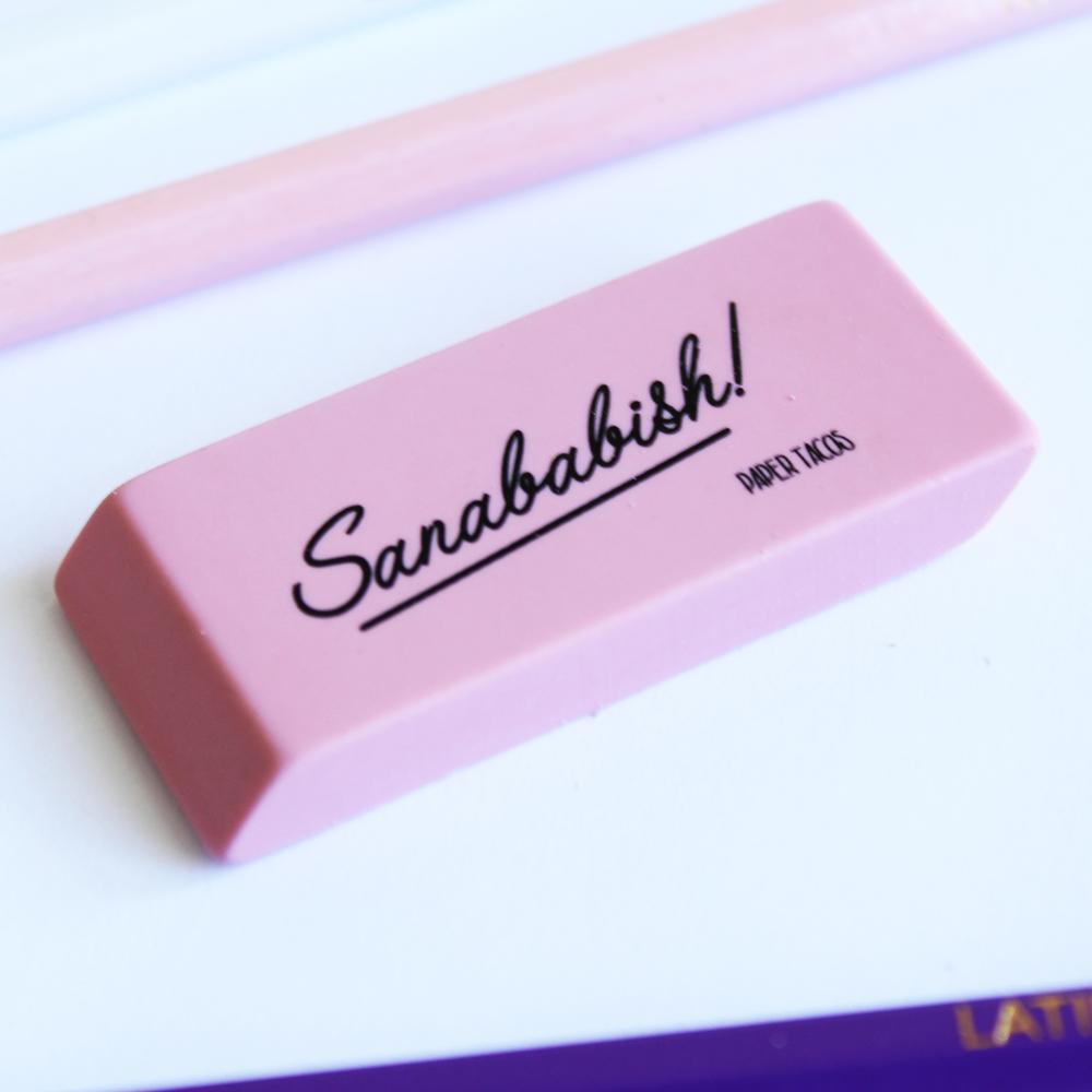 Sanababish Pink Eraser