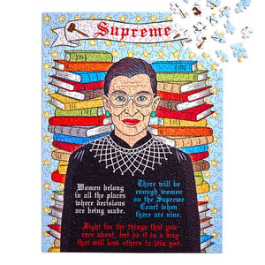 Ruth Bader Ginsburg 'Supreme' Puzzle
