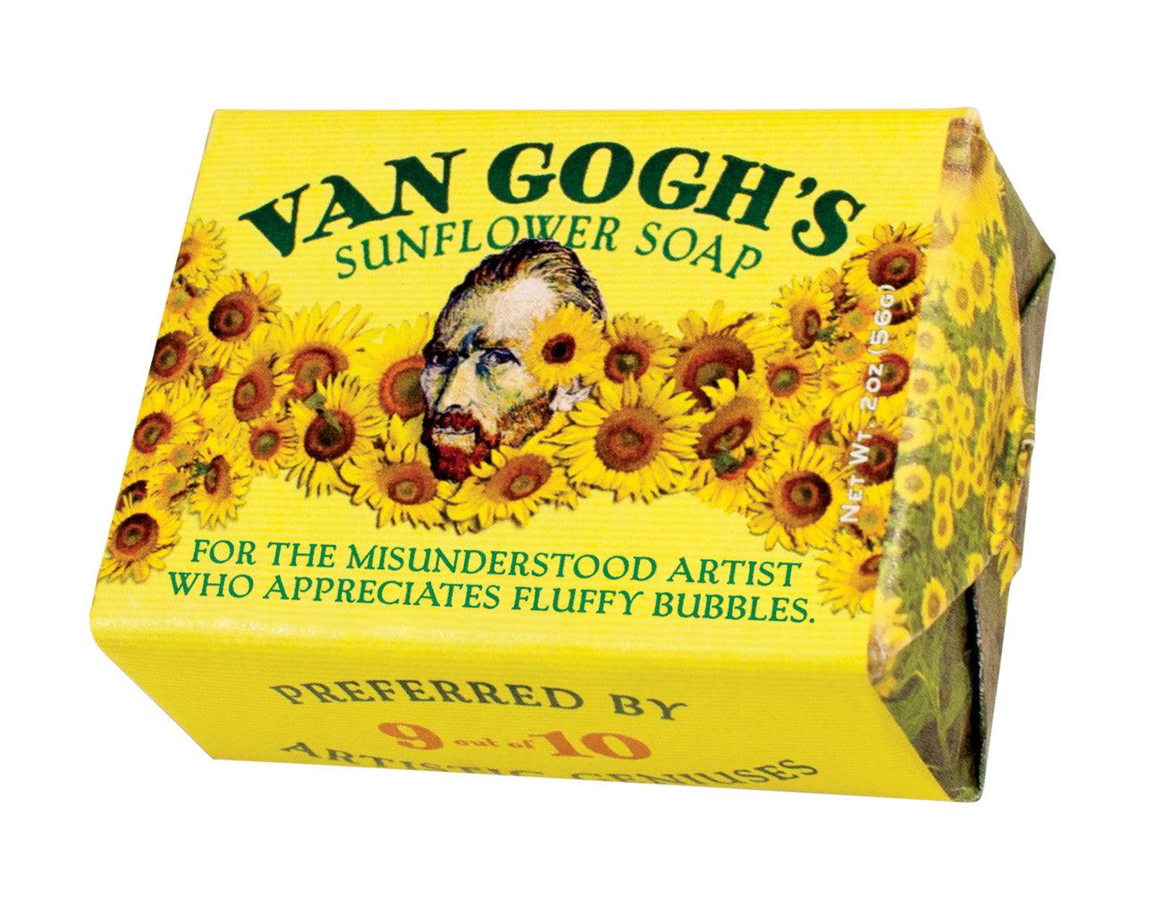 Van Gogh Sunflower Scented Soap