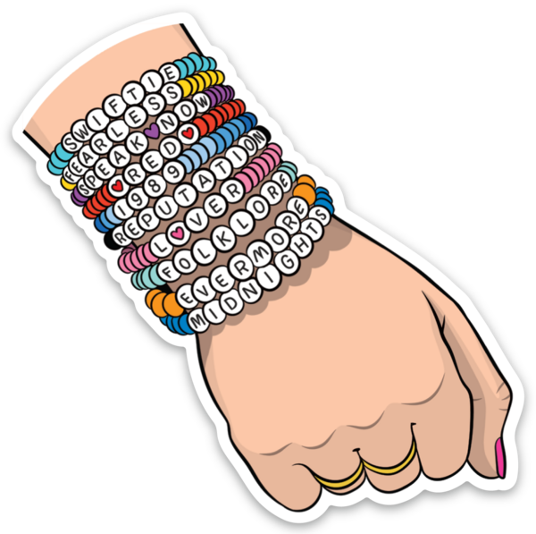 Taylor Swift Friendship Bracelets Sticker