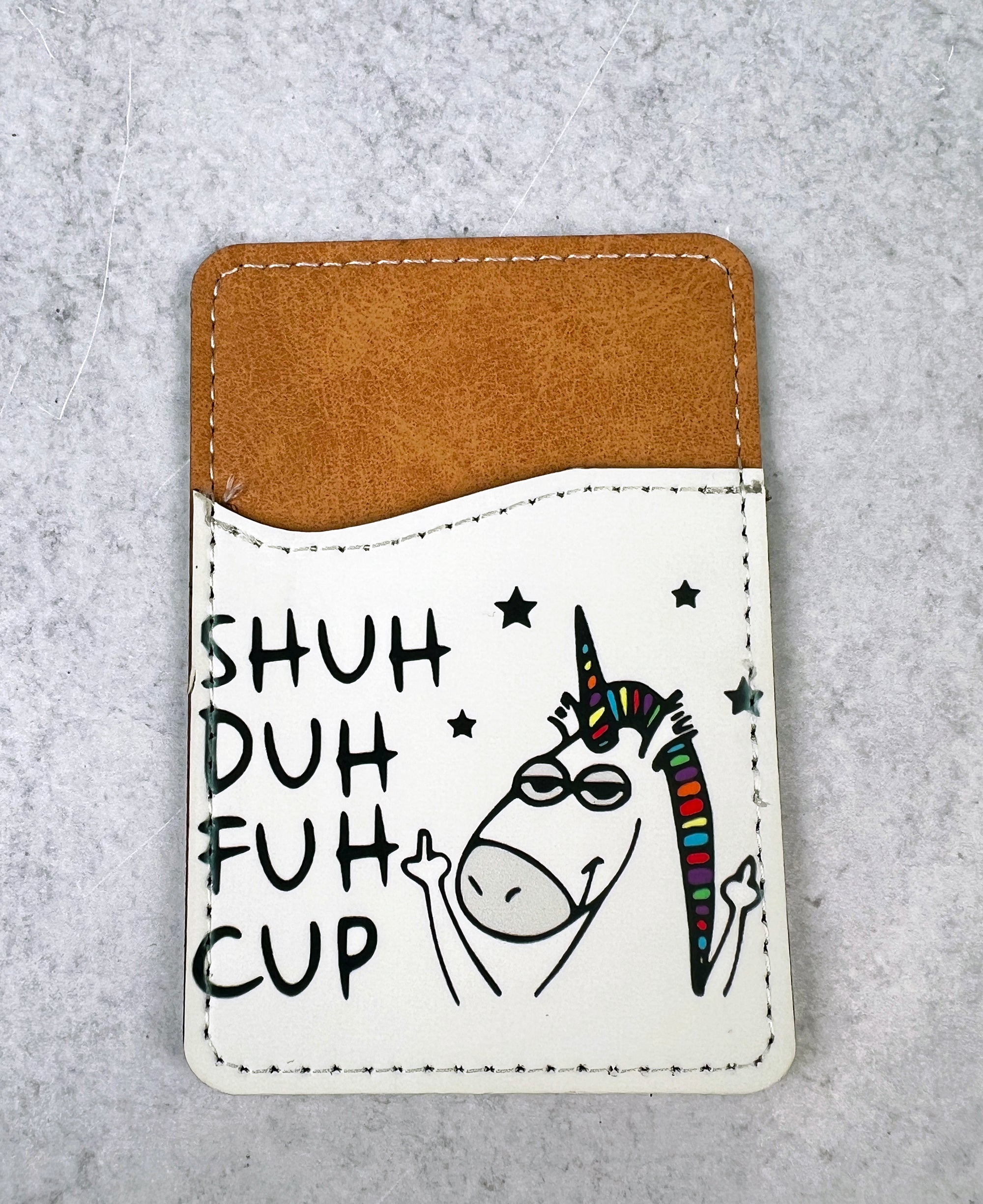 Naughty Unicorn Phone Wallet