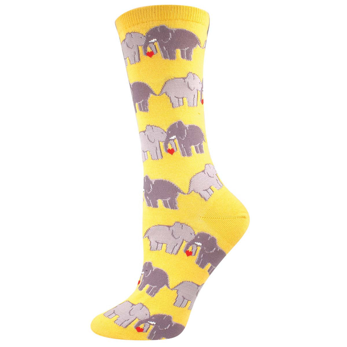 Elephants and Hearts Womens Socks