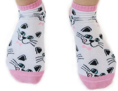 Kitty Ankle Socks