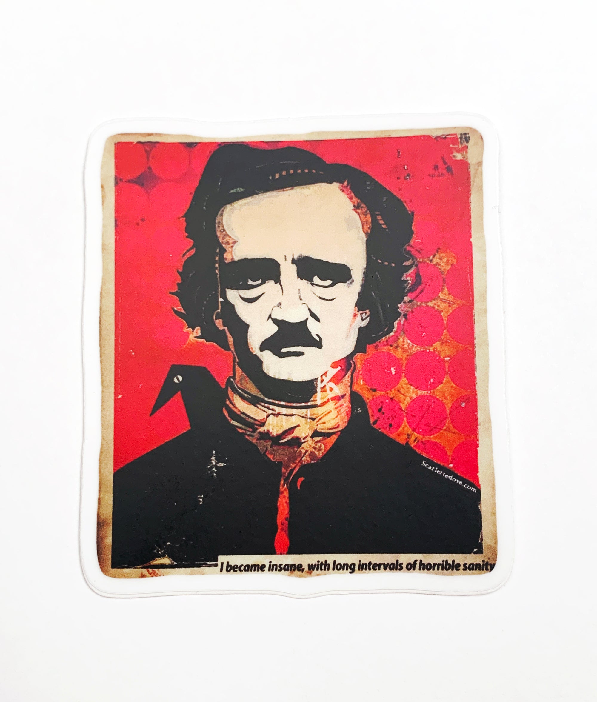 Edgar Allan Poe Sticker