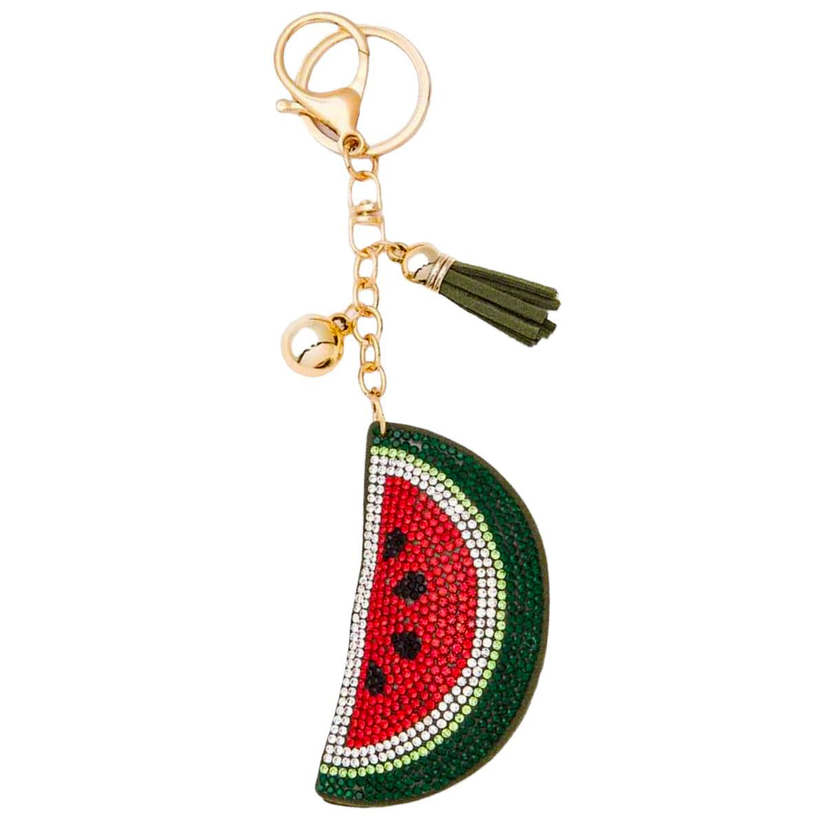 Watermelon Bling Keychain