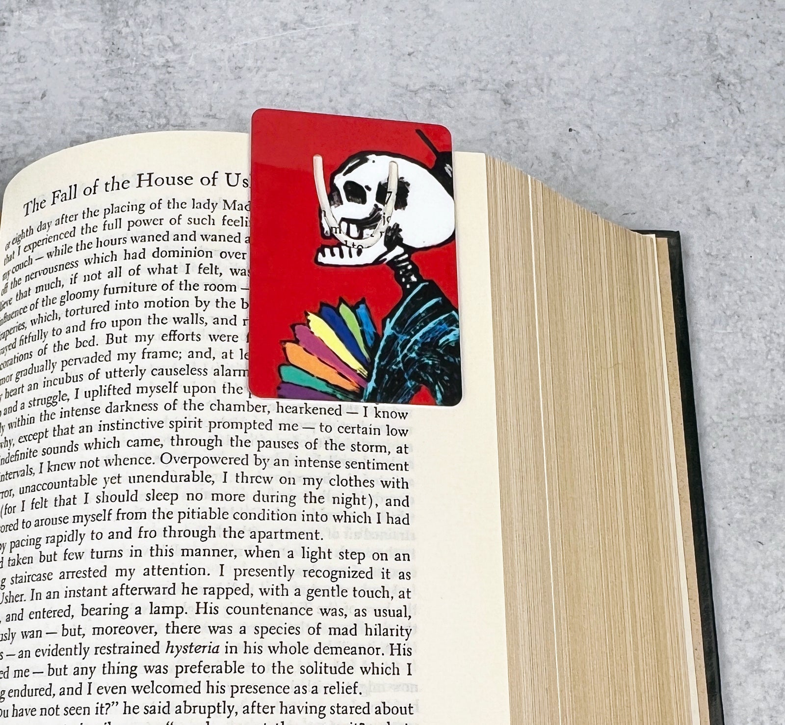 Dia de los Muertos La Dama Metal Bookmark