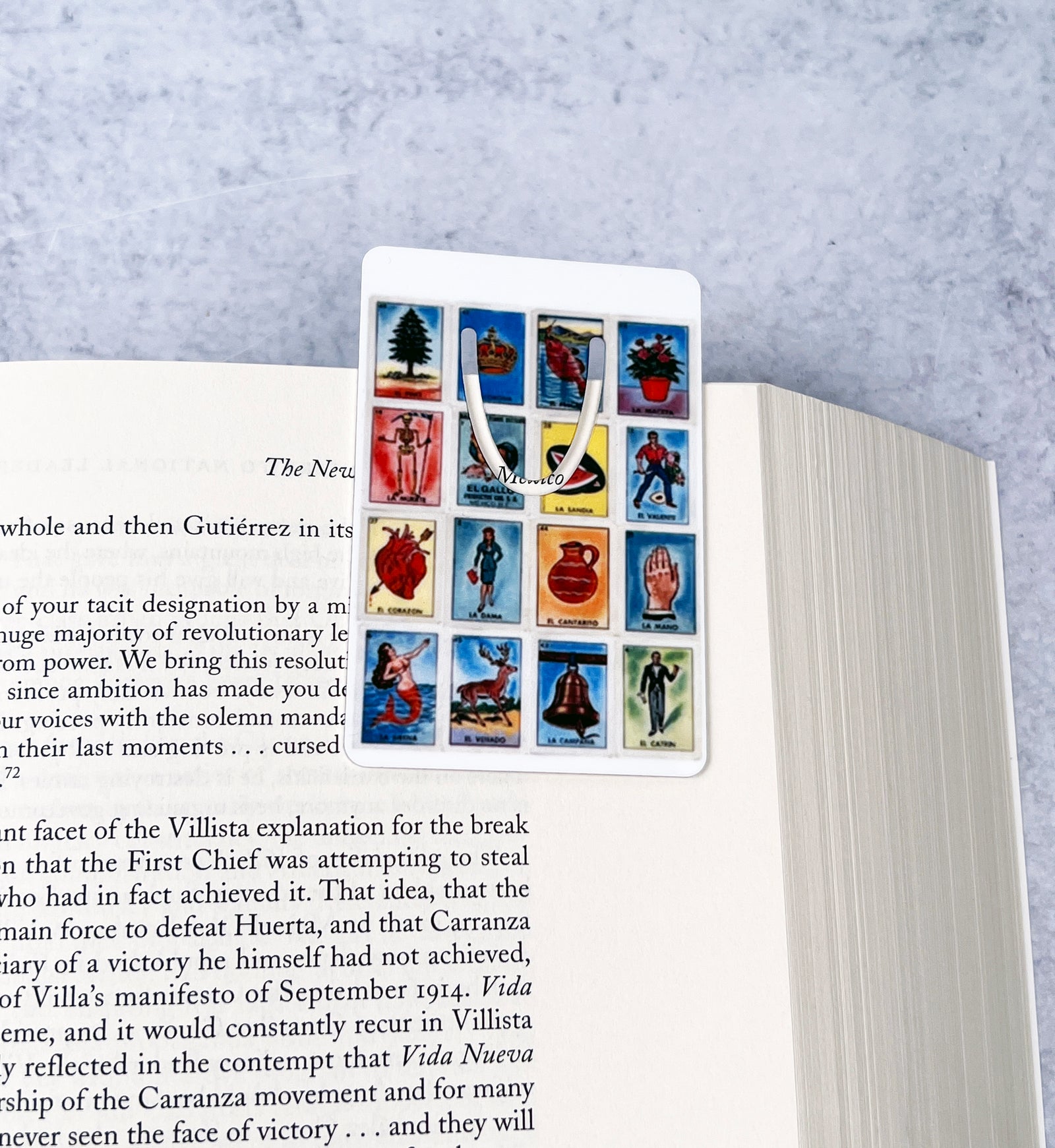 La Loteria Card Metal Bookmark