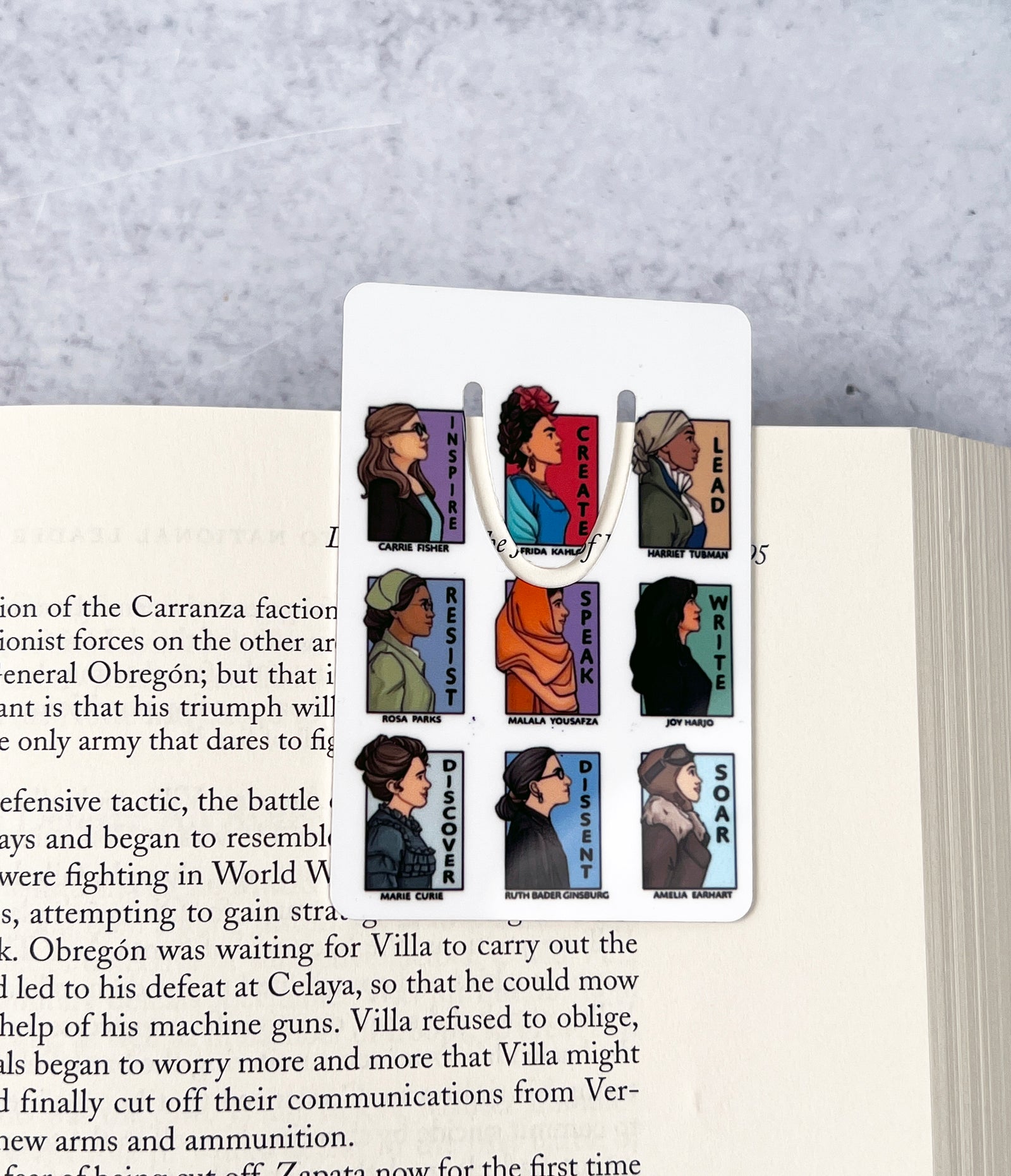 Powerful Women Metal Bookmark