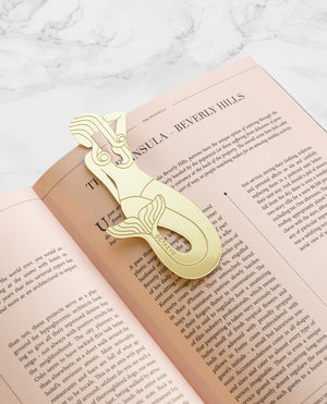 Mermaid Brass Bookmark