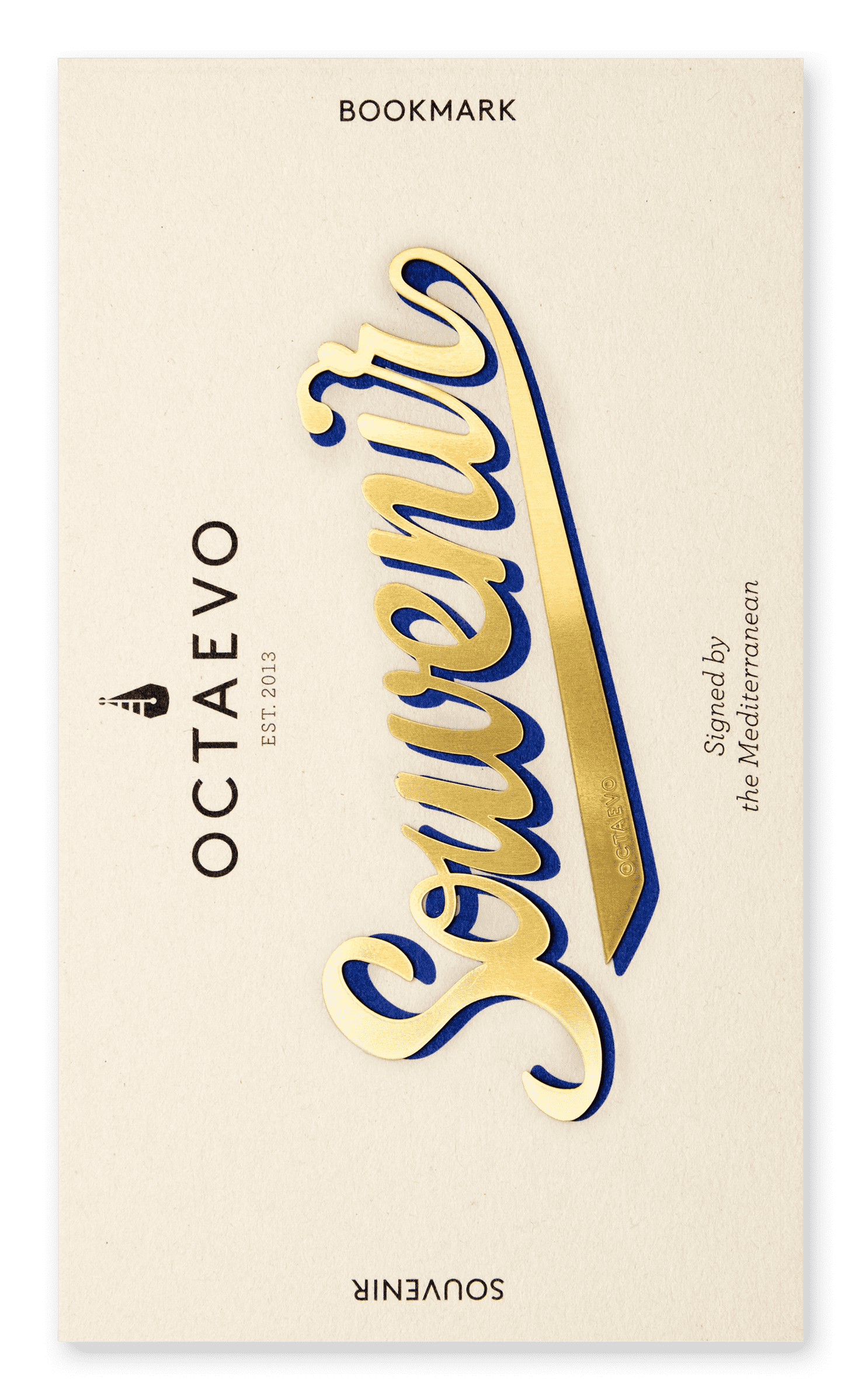 Souvenir Brass Bookmark