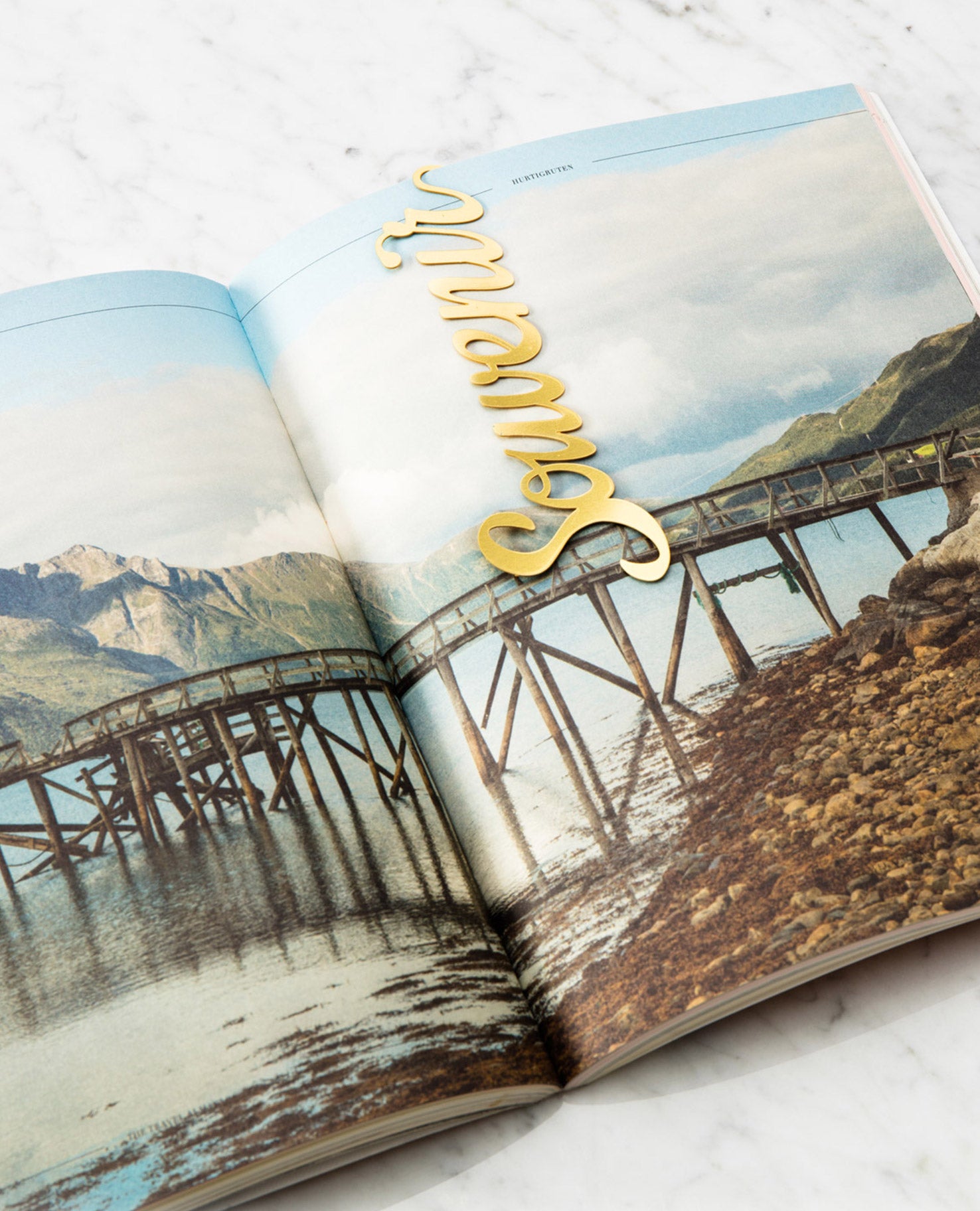 Souvenir Brass Bookmark