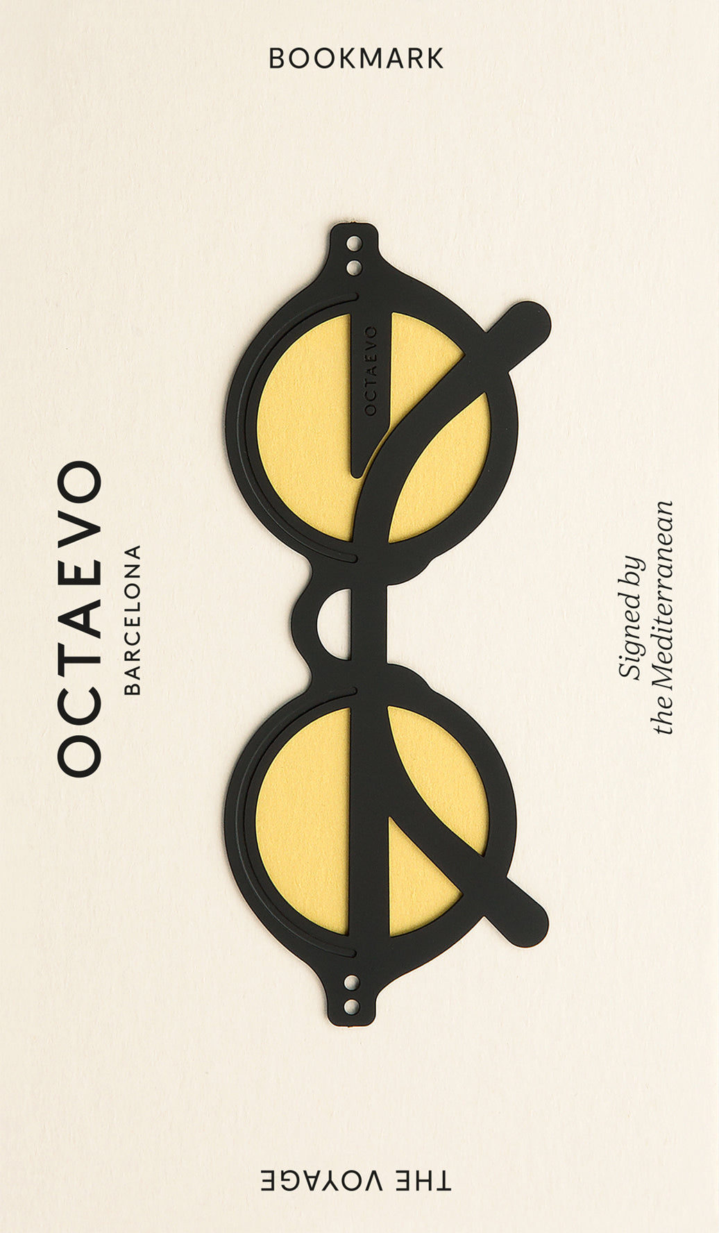 The Voyage Sunglasses Brass Bookmark