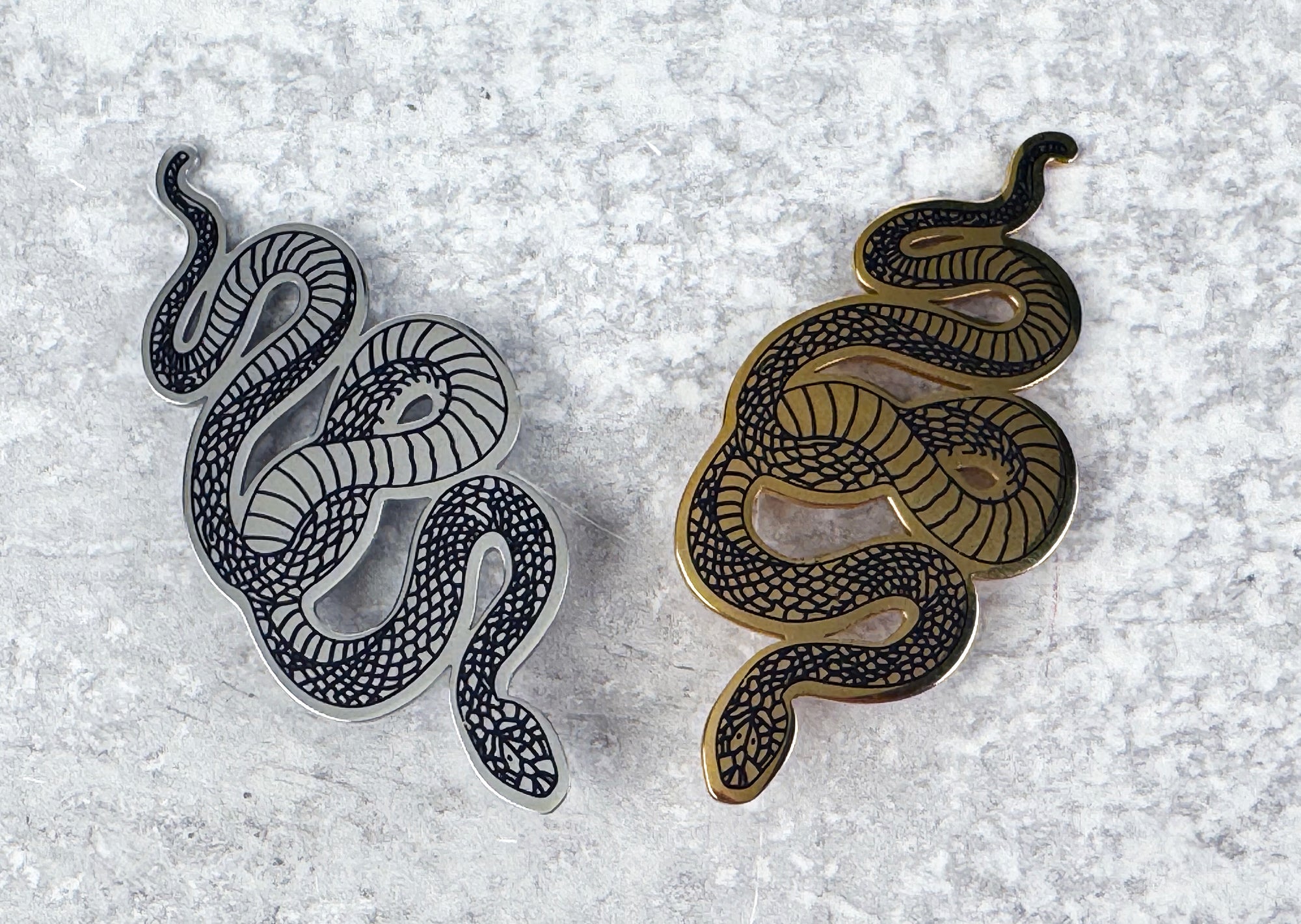 Sensational Snake Brooch