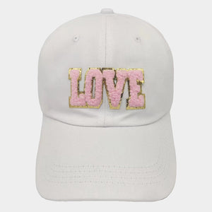 Embroidered LOVE Baseball Cap