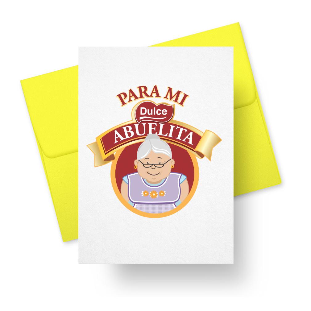 Dulce Abuelita Blank Card