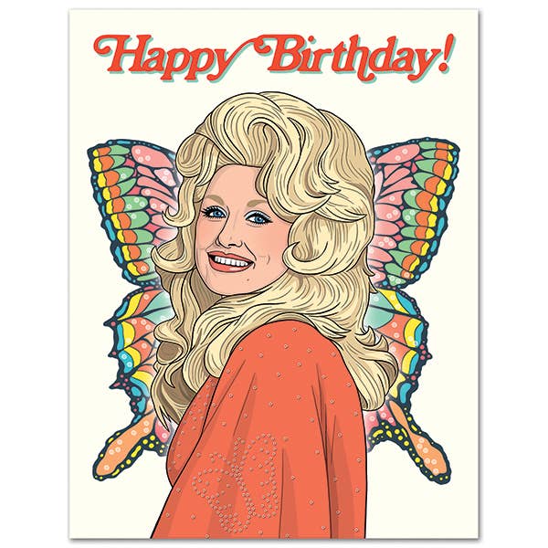 Dolly Parton Birthday Card