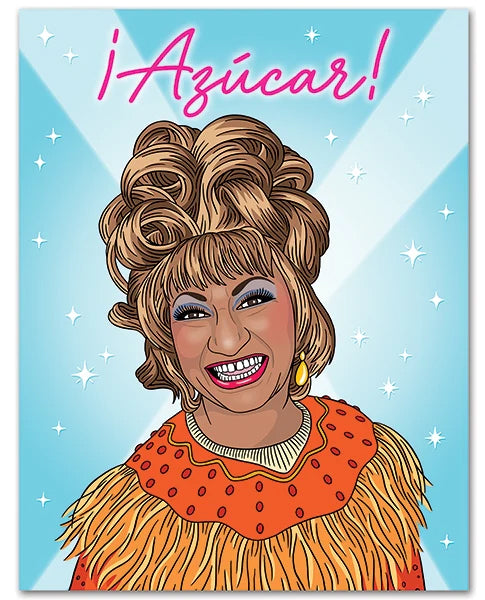 Celia Cruz Birthday Card