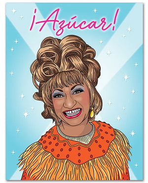 Celia Cruz Birthday Card