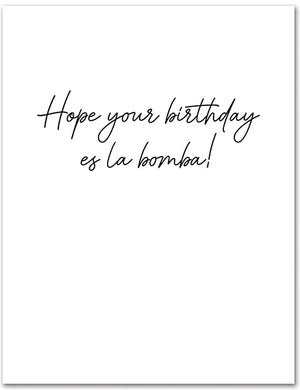 Celia Cruz Birthday Card