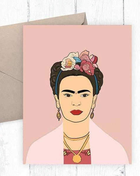 Frida Kahlo Blank Card