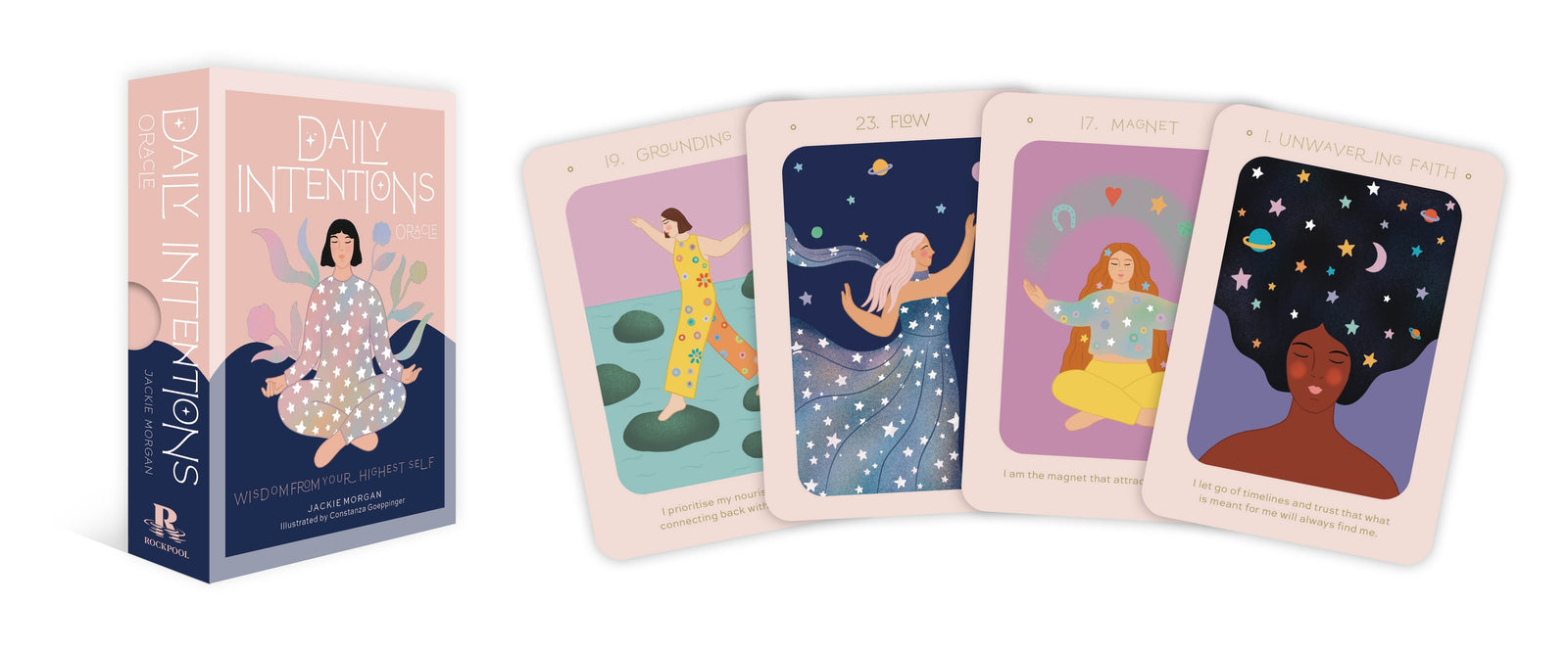 Daily Intentions Oracle: 36 Gilded Cards and Book