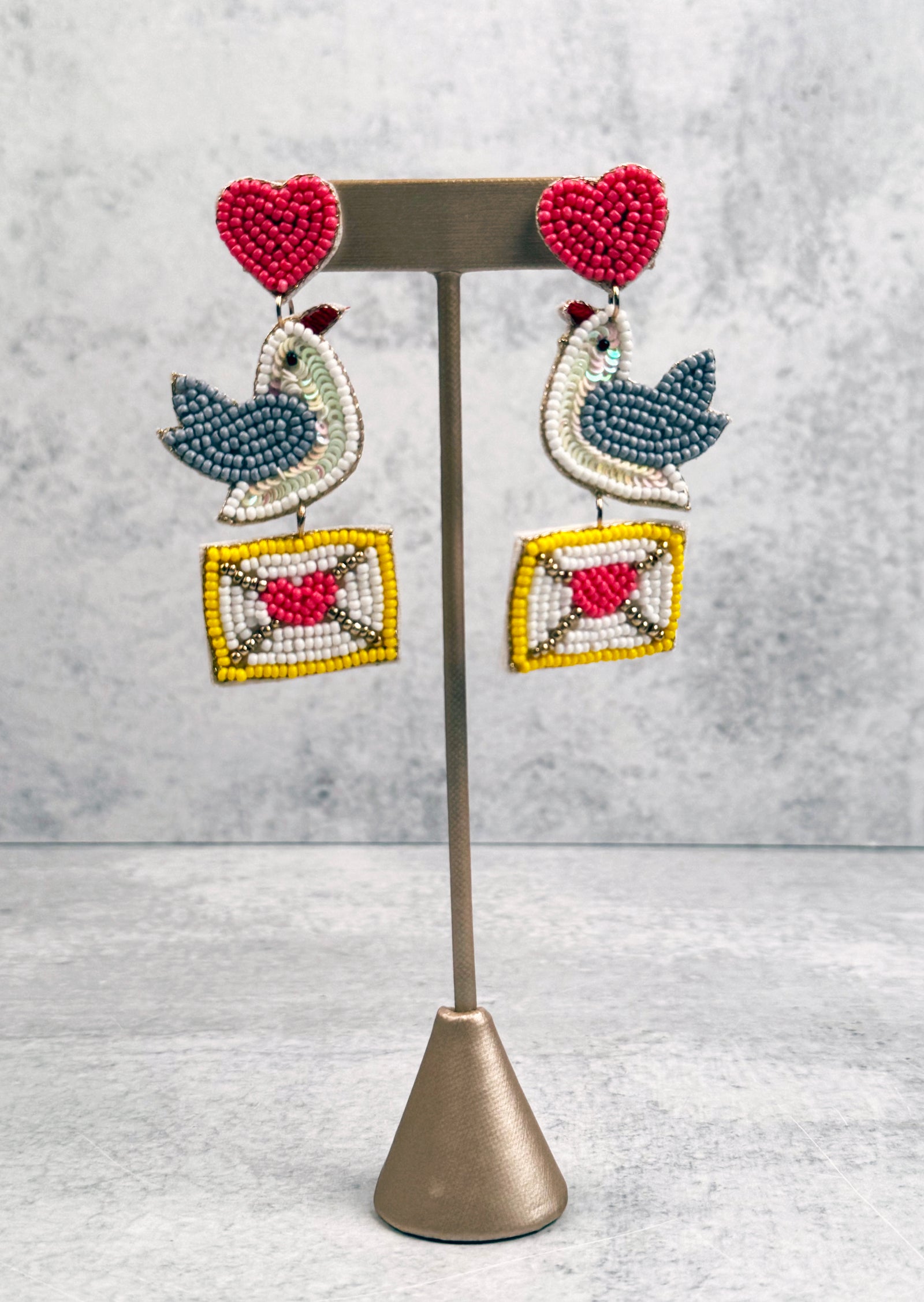 Messenger Pigeon Earrings