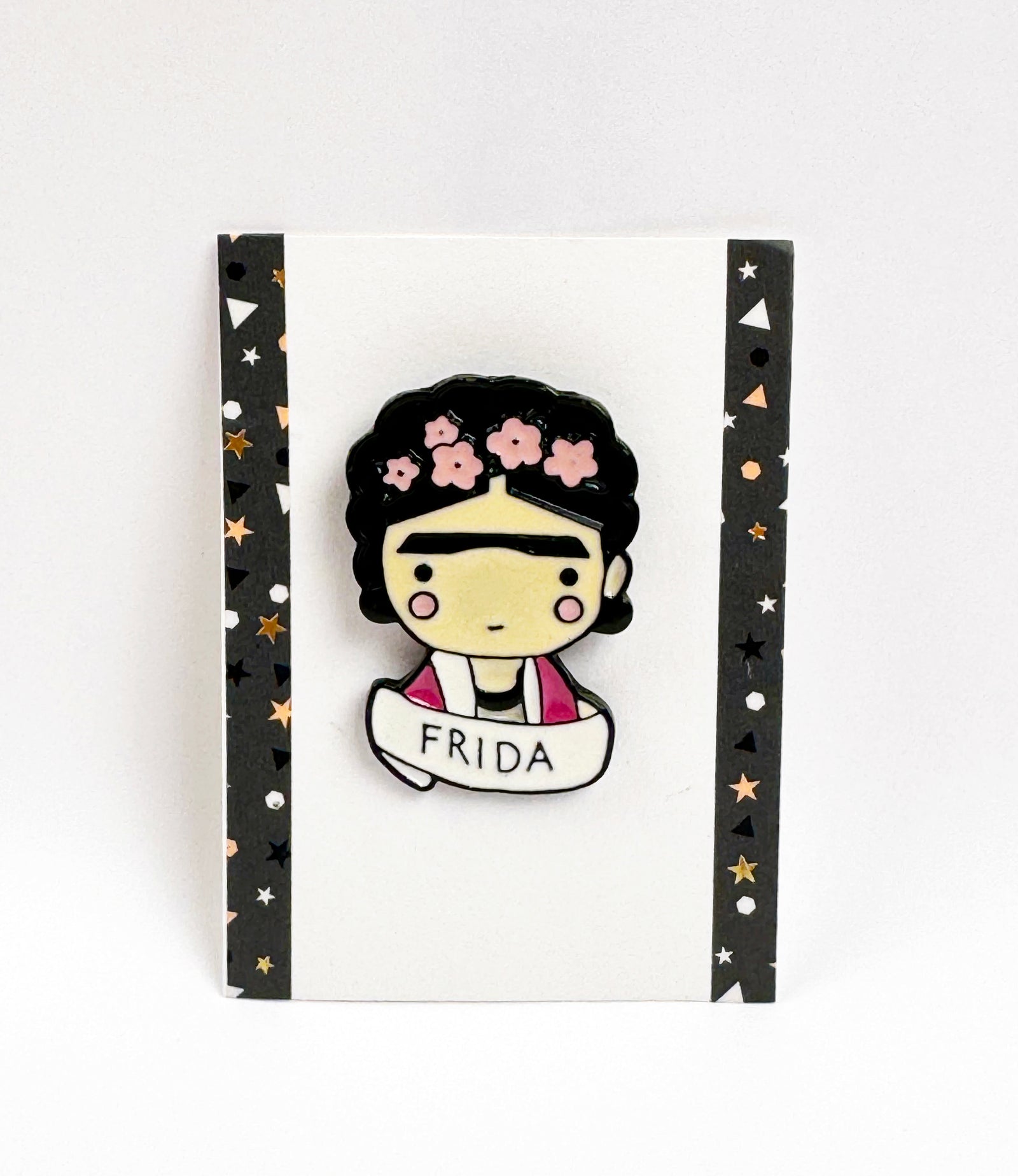 Frida Kahlo Enamel Pin