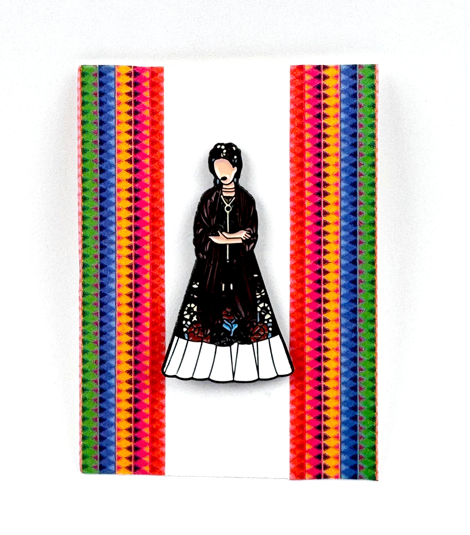 Frida Kahlo Enamel Pin