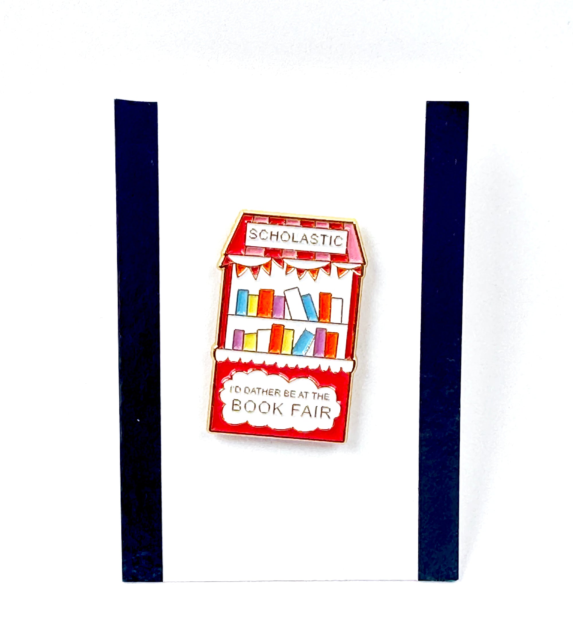 Scholastic Book Fair Enamel Pin