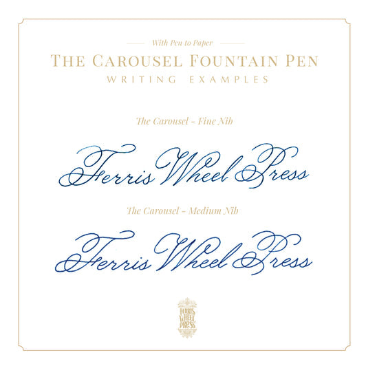 Ferris Wheel Press Carousel Fountain Pen: After Hours