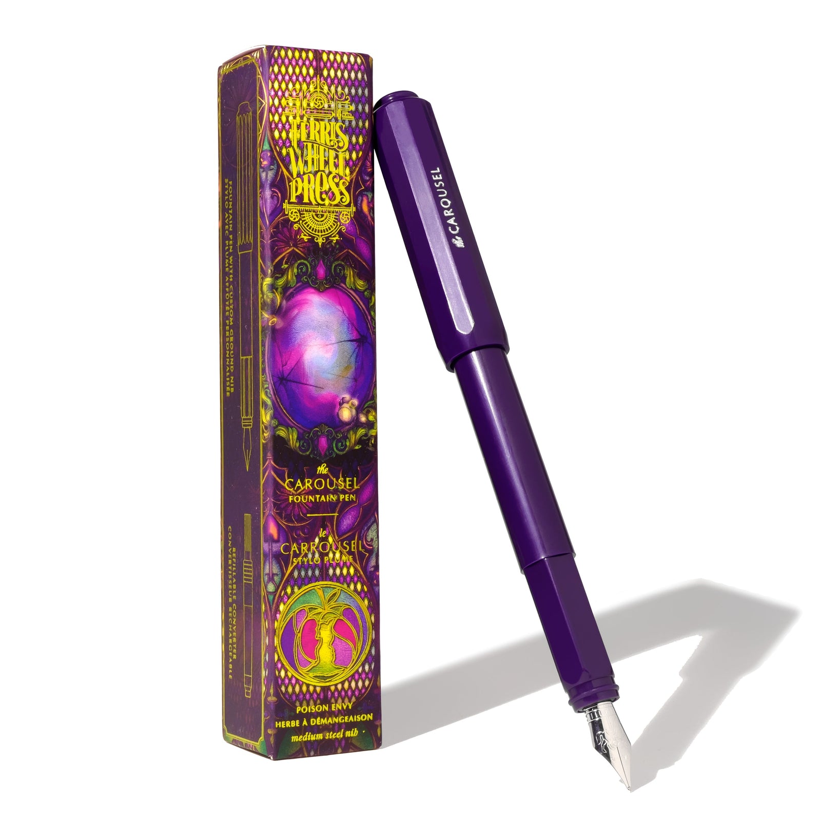 Ferris Wheel Press Carousel Fountain Pen: Poison Envy (special edition)
