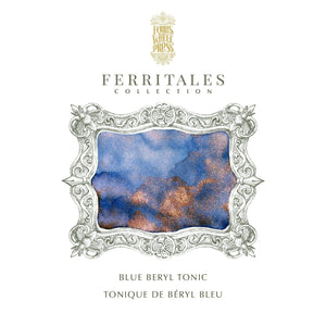 Ferris Wheel Press Down the Rabbit Hole Blue Beryl Tonic Bottle Ink