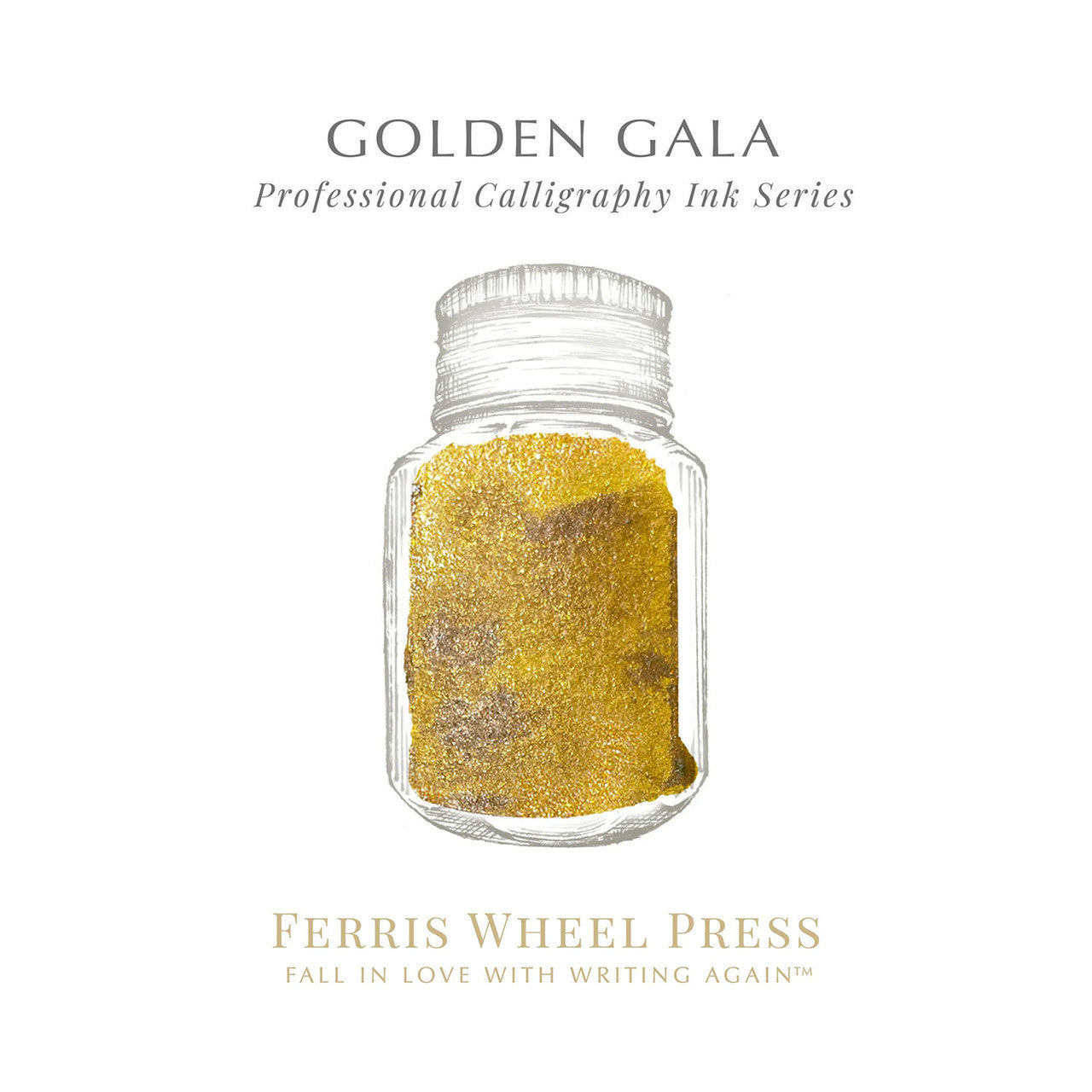 Ferris Wheel Press Golden Gala Calligraphy Ink
