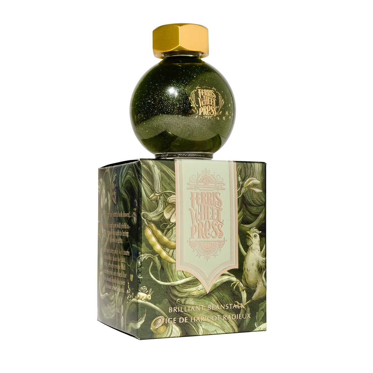 Ferris Wheel Press FerriTales Once Upon a Time Brilliant Bean Stalk Bottle Ink