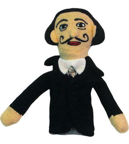 Bob Ross Finger Puppet