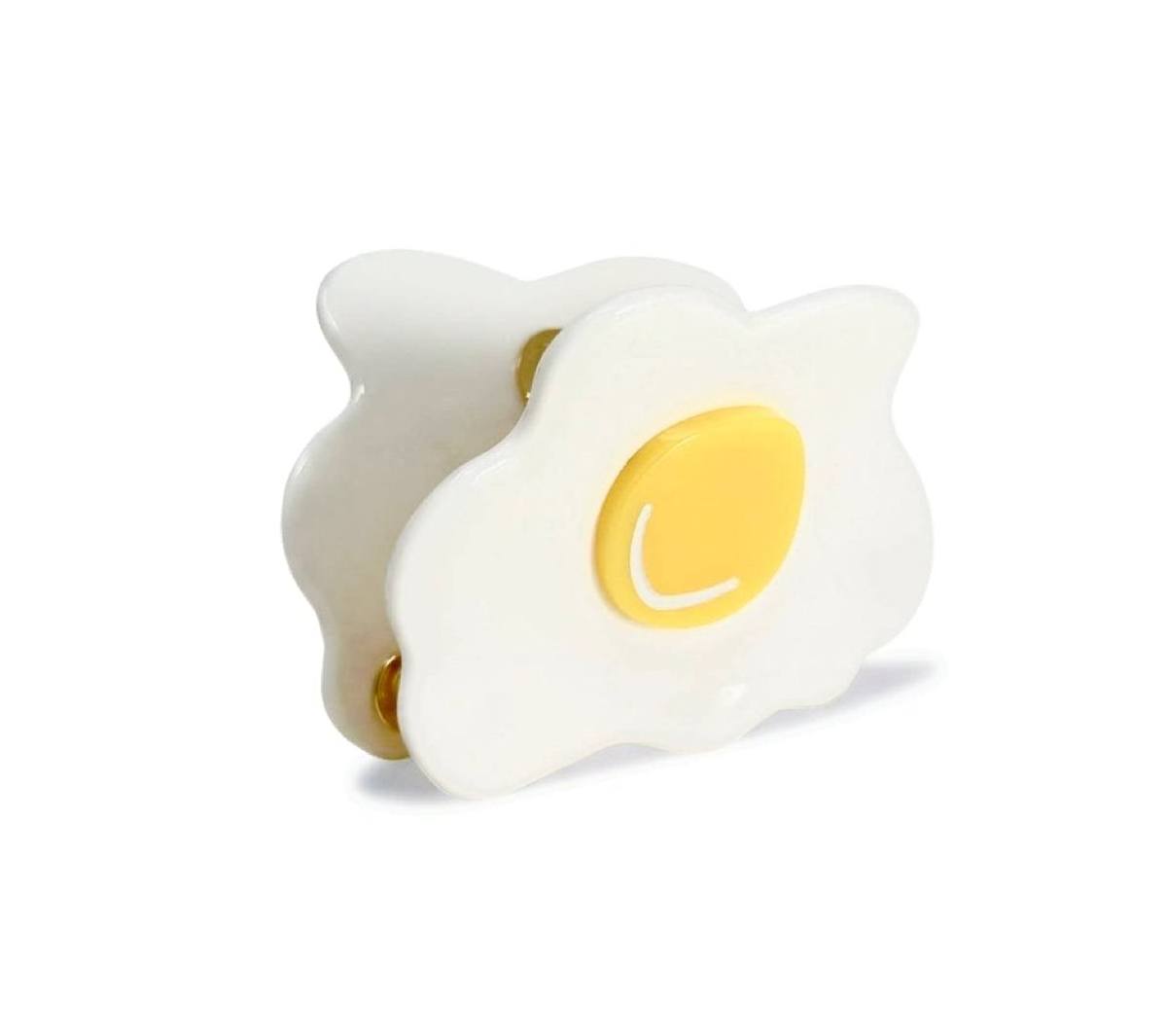 Sunny Side Up Egg Hair Claw