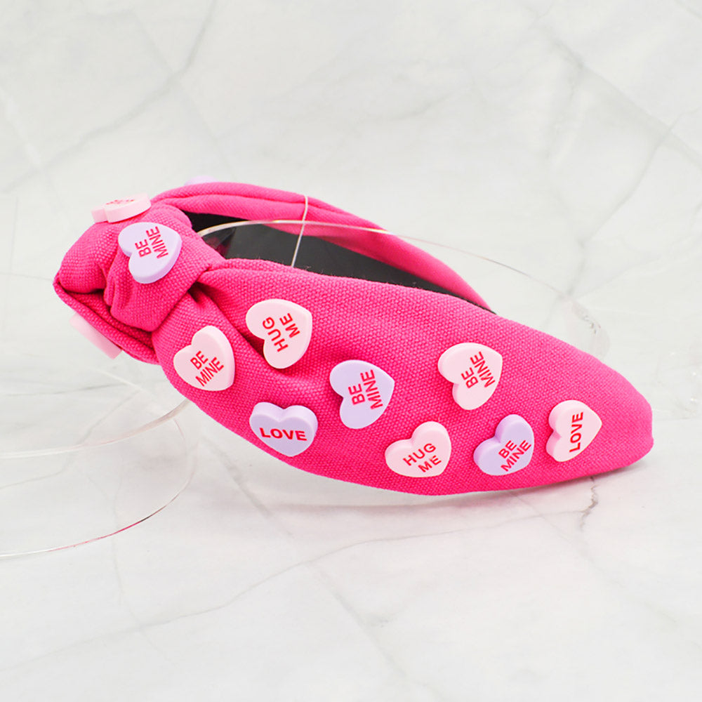 Candy Hearts Headband