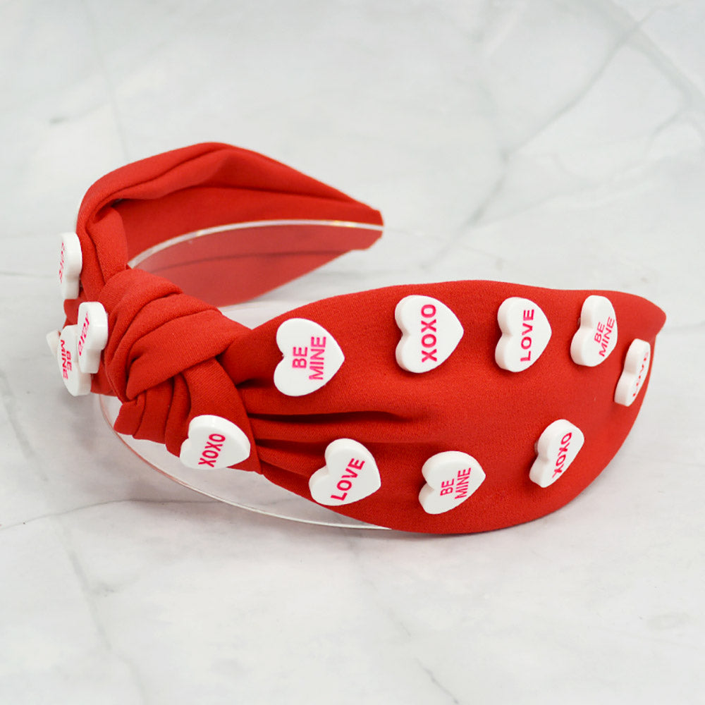 Candy Hearts Headband