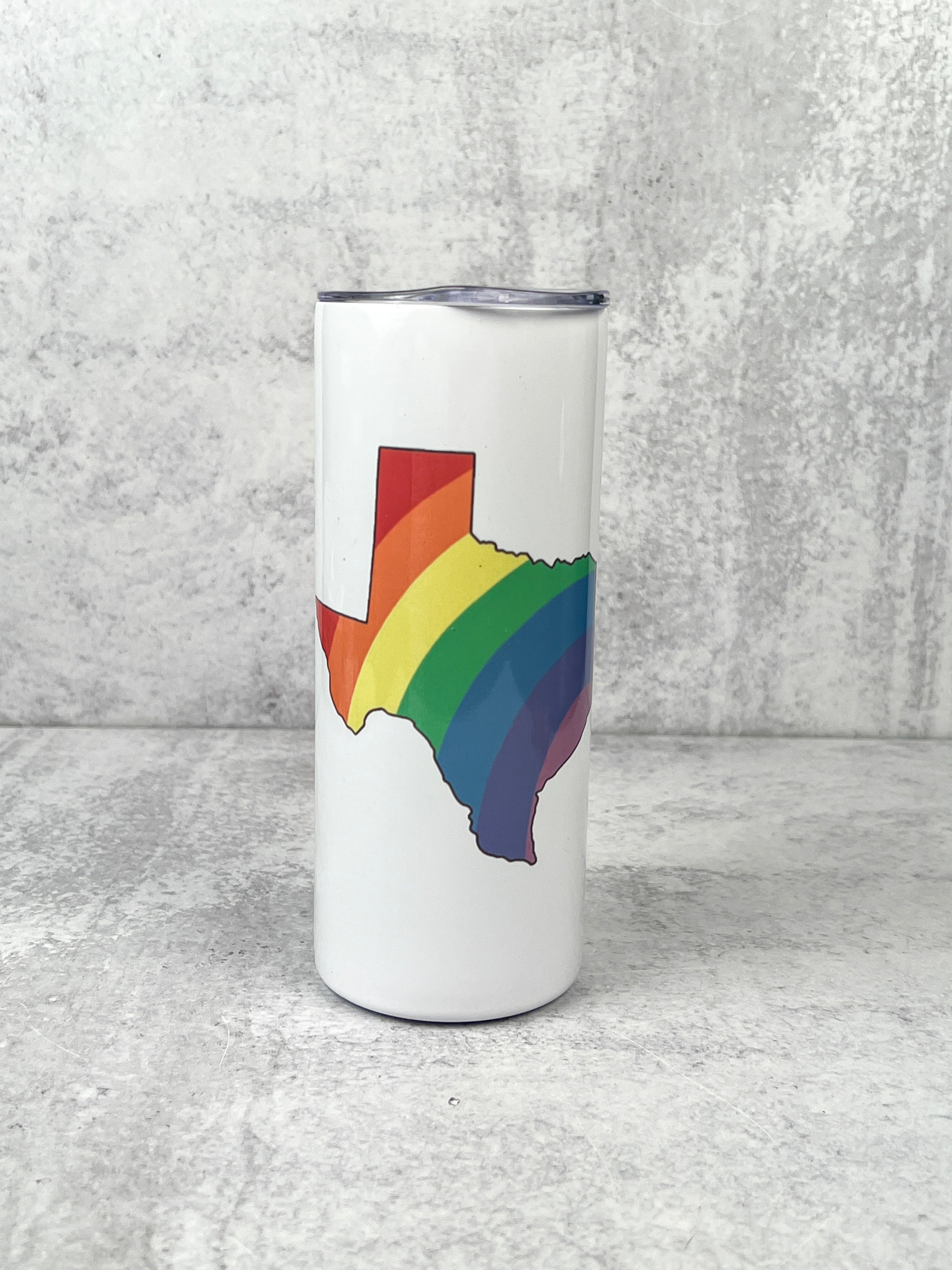 Rainbow Haze Metal Tumbler