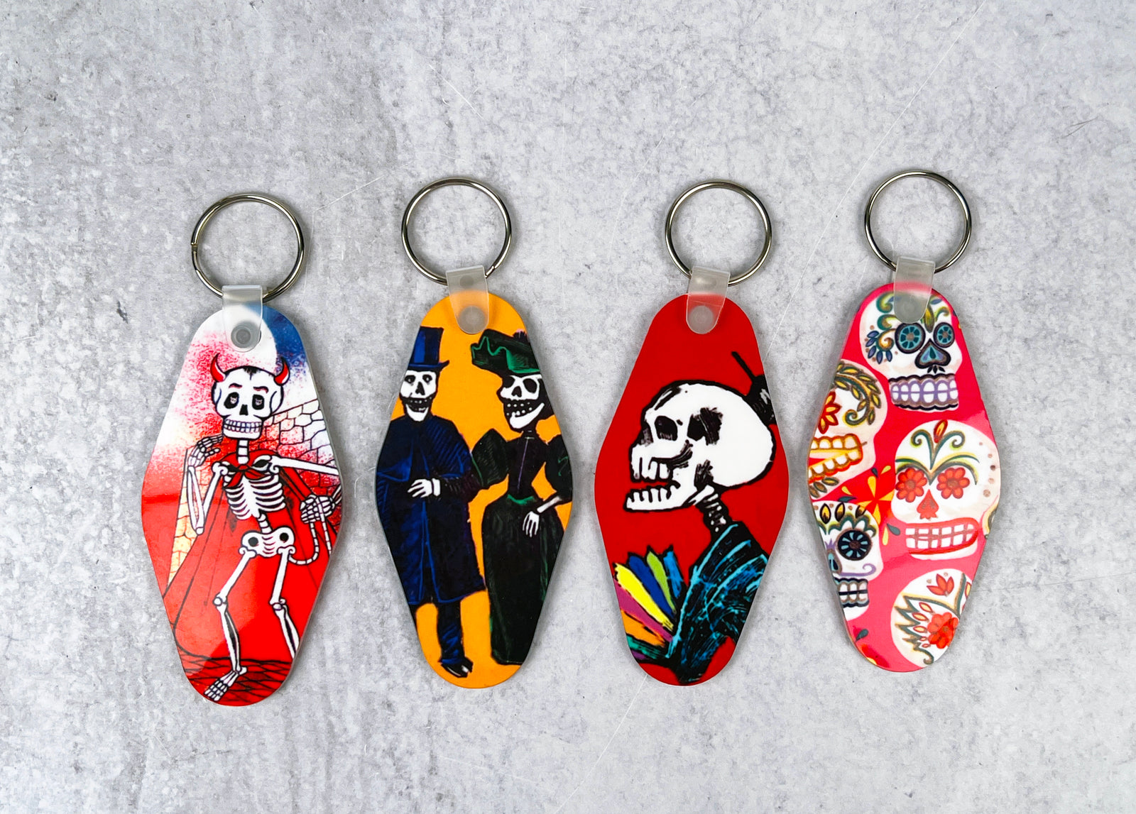 Dia de los Muertos Keychain
