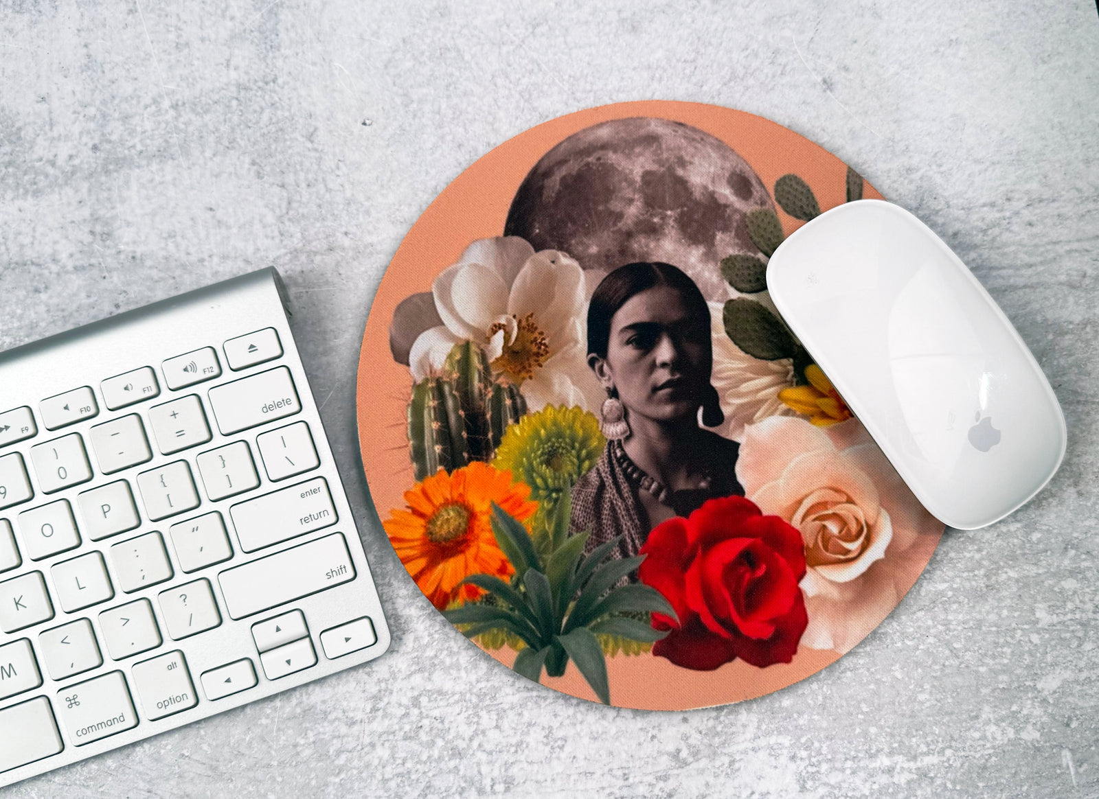 Frida Kahlo 'collaged' Mousepad