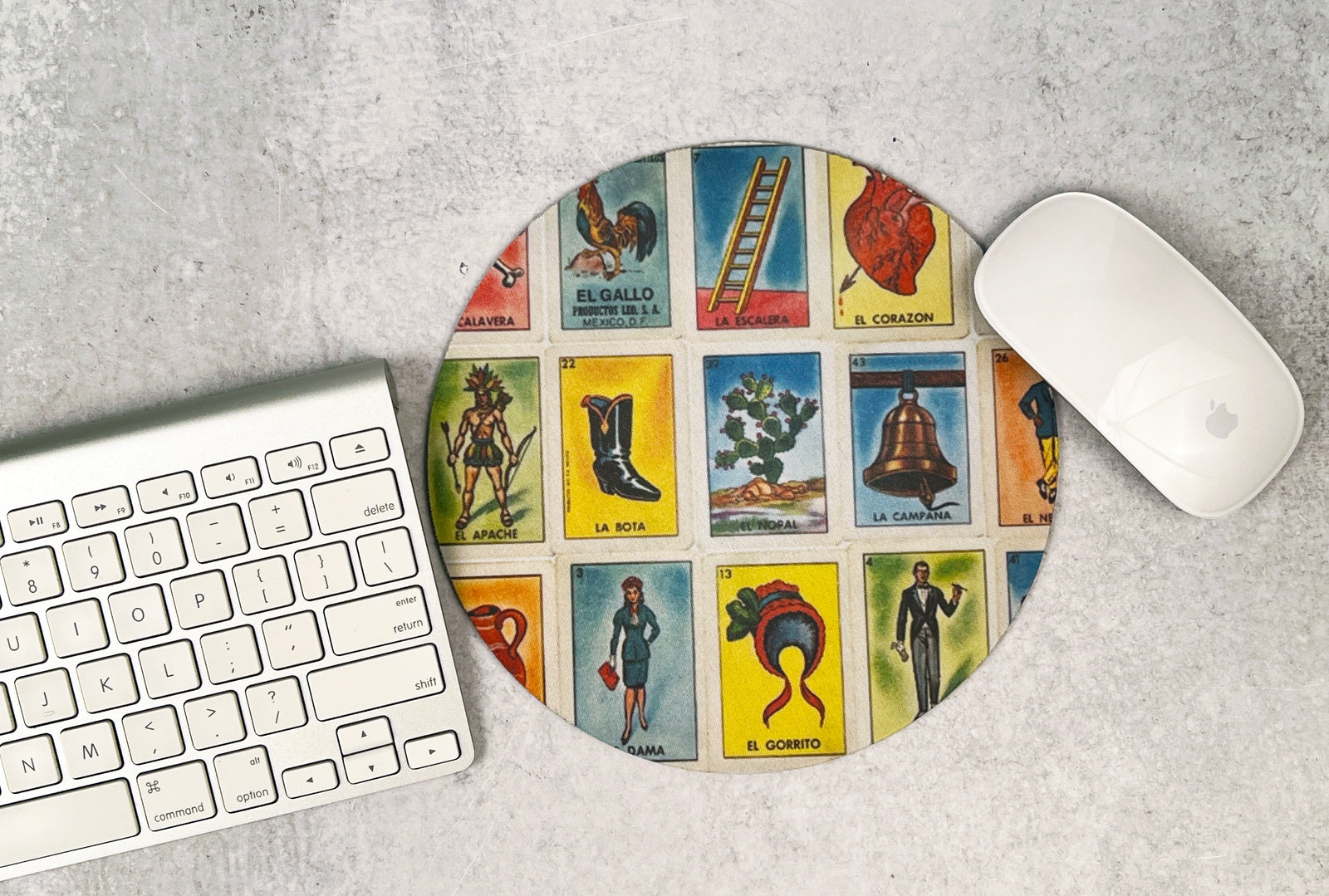 La Loteria Card Mouse Pad