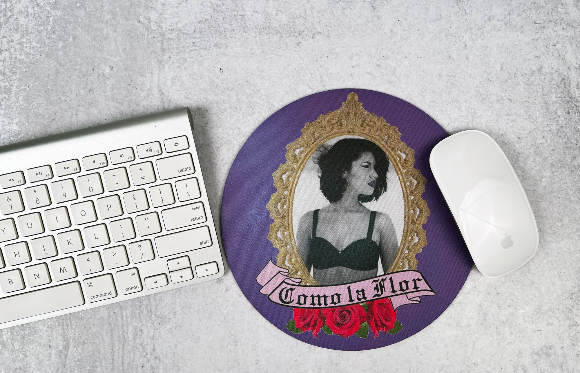 Selena 'Como la Flor' Mouse Pad