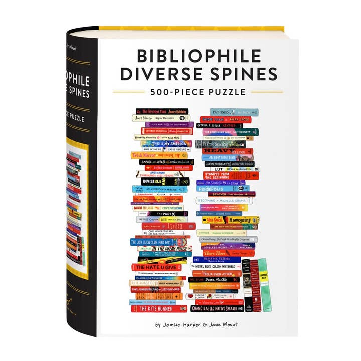Bibliophile Diverse Spines Puzzle