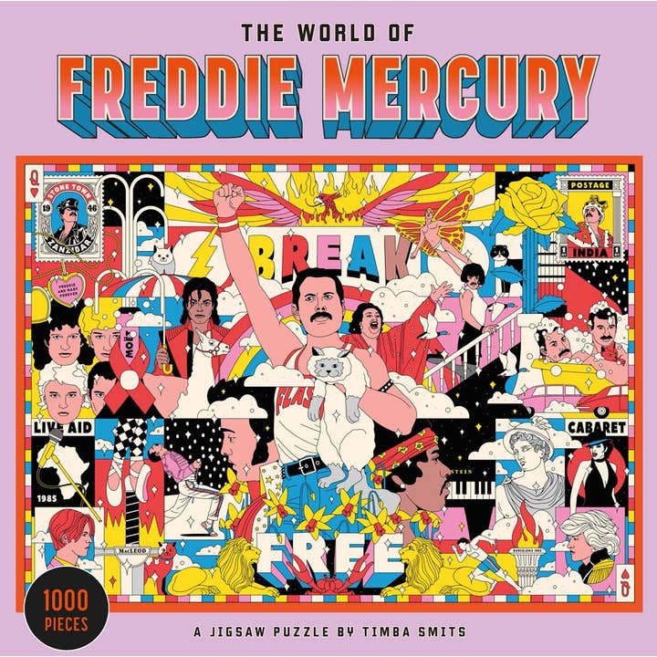 The World of Freddie Mercury Puzzle