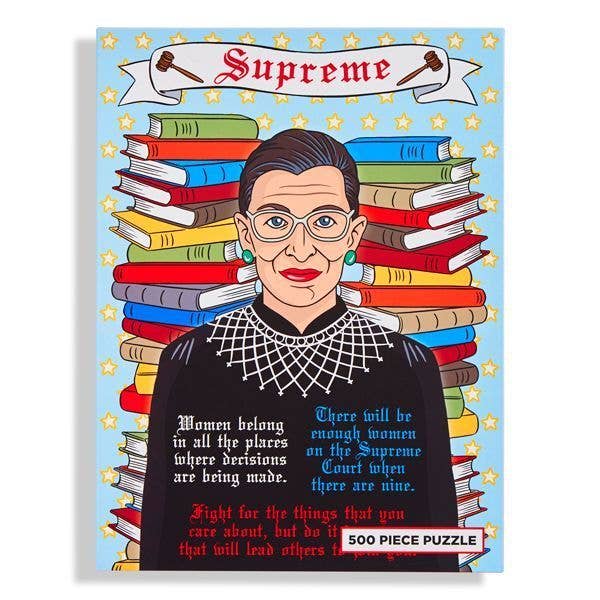 Ruth Bader Ginsburg 'Supreme' Puzzle