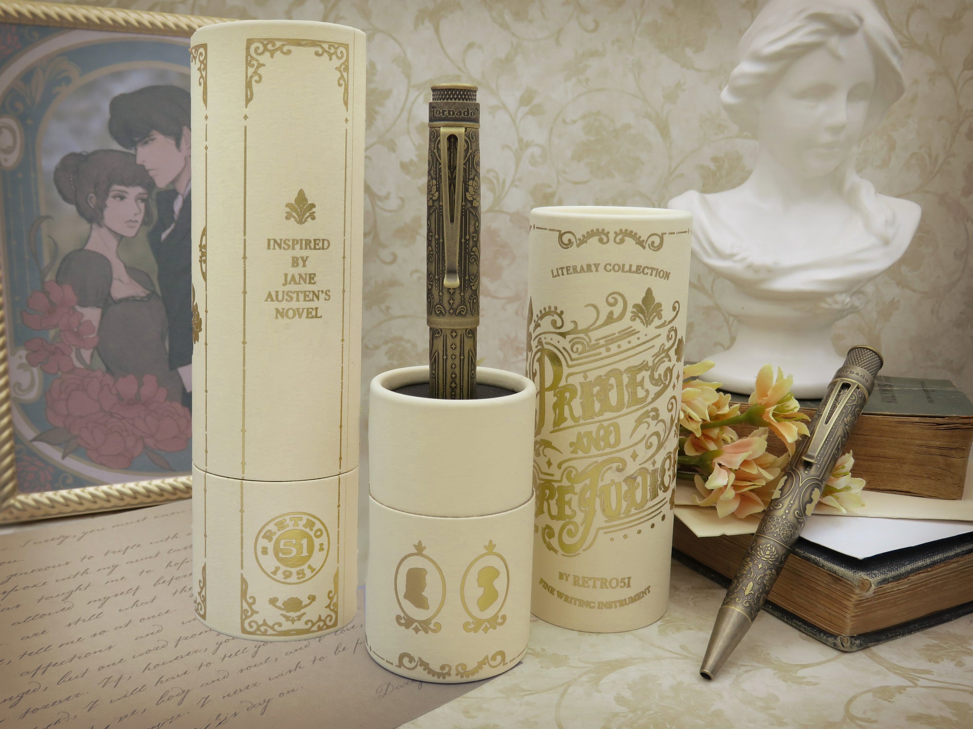 Retro 51 Limited Edition Tornado Jane Austen Fountain Pen