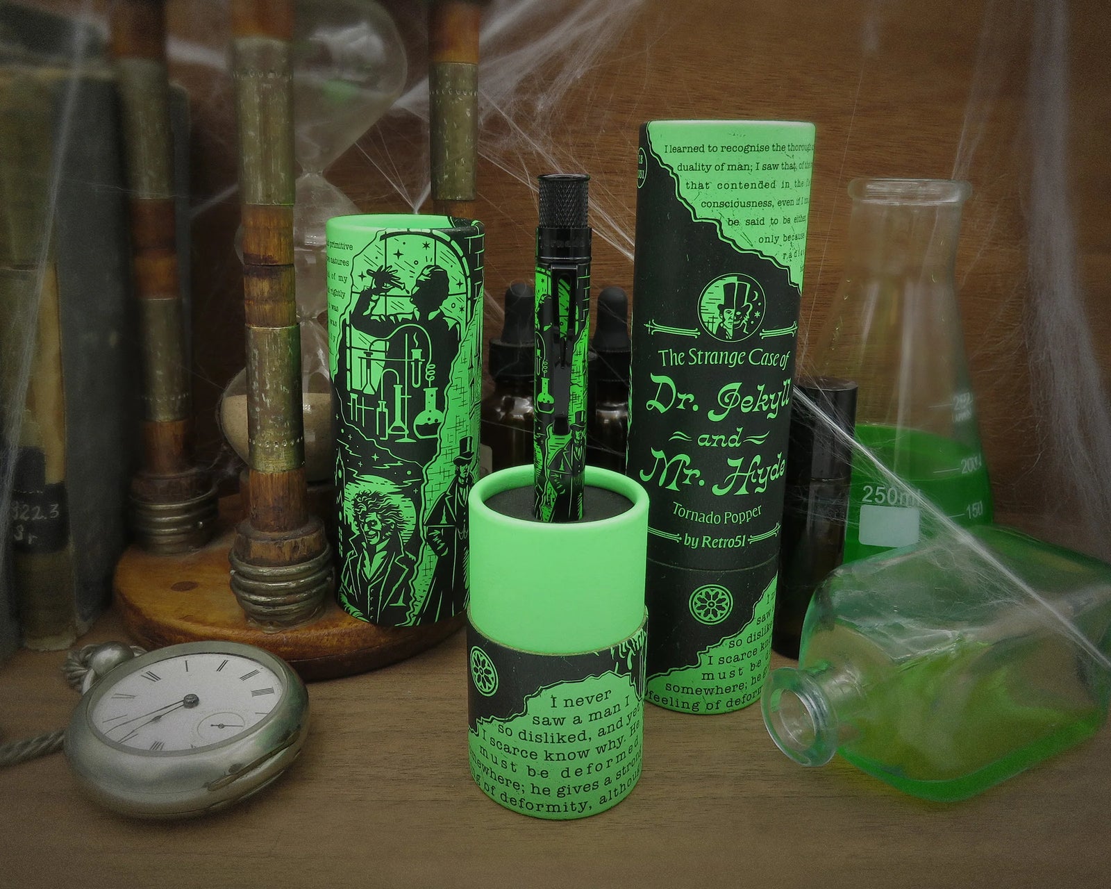 Retro 51 Tornado Popper Limited Edition Dr. Jekyll & Mr. Hyde Rollerball