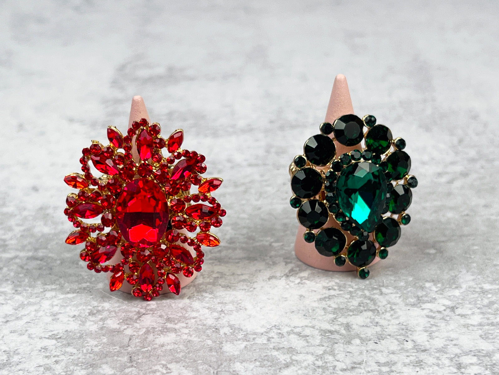 Large Gem Cocktail Ring