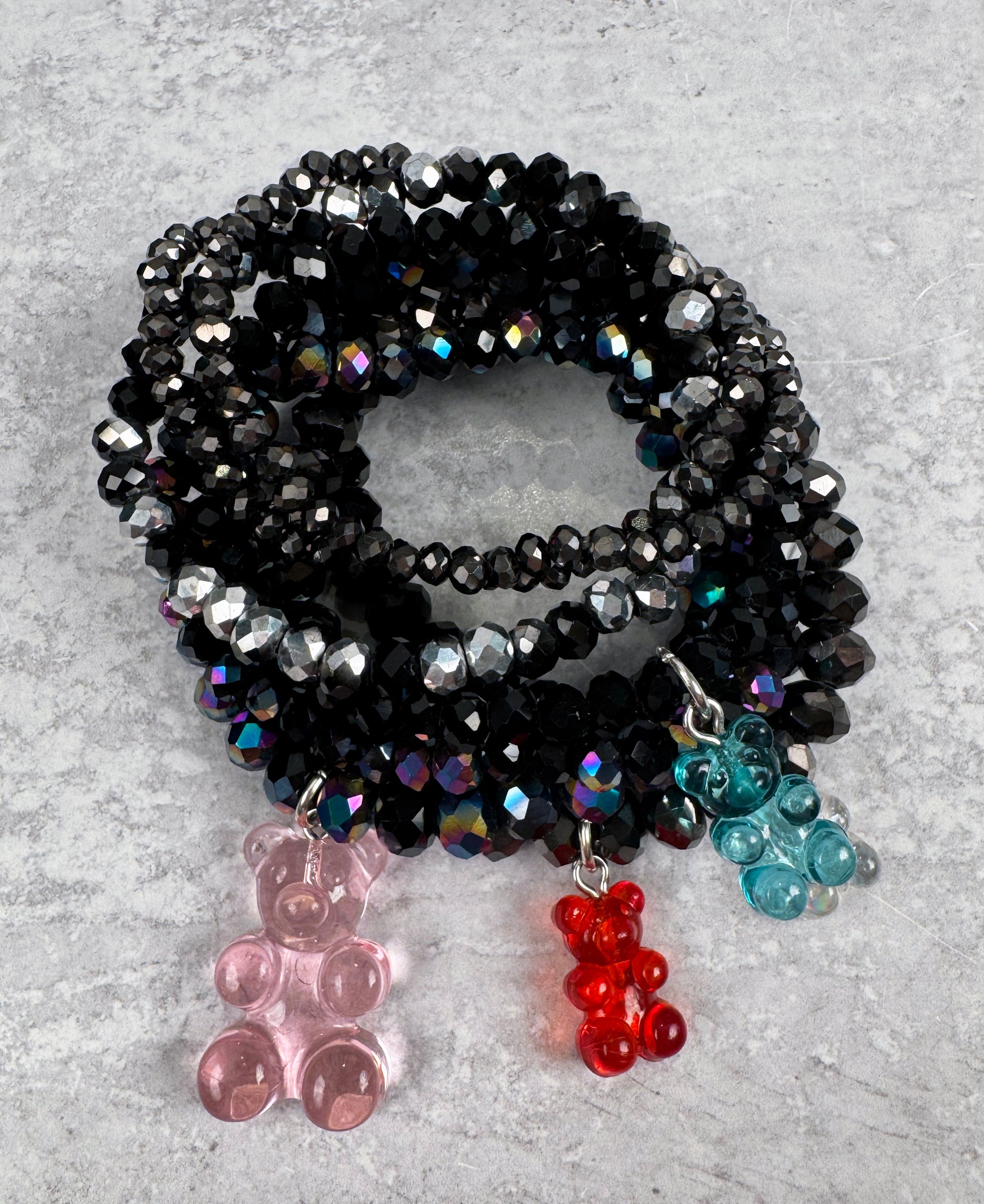 Gummy Bear Stretch Charm Bracelets